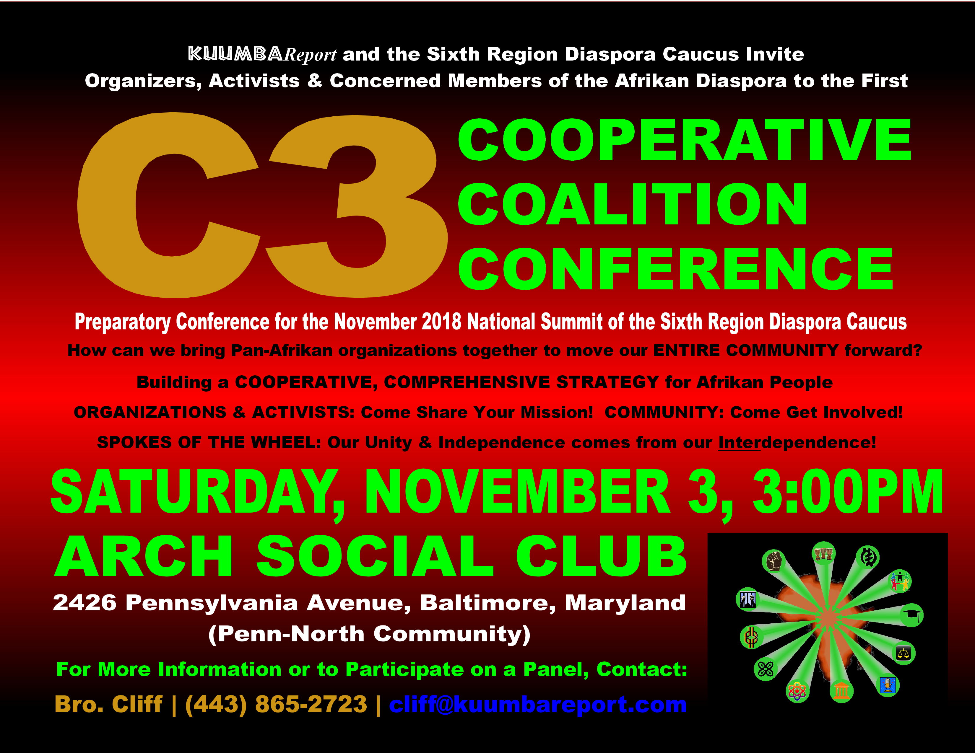 Cooperative Coalition Conference November 3, 2018 in Baltimore