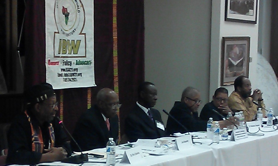 IBW Symposium Diaspora Panel Oct 18 2013