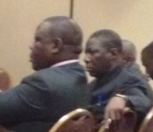 Dr. Chilengi (left) and Dr. Adisa (right).