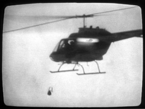 MOVE Bombing 1985g Helicopter Bomb Drop