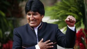 Evo Morales of Bolivia
